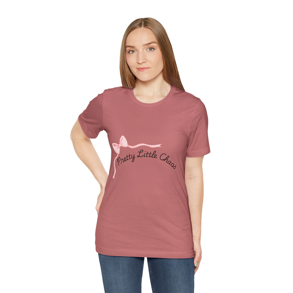 Pretty Little Chaos Jersey Short Sleeve Tee