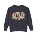 Mama Floral Leopard Sweatshirt — 'MAMA' Leopard Print & Flower Crewneck