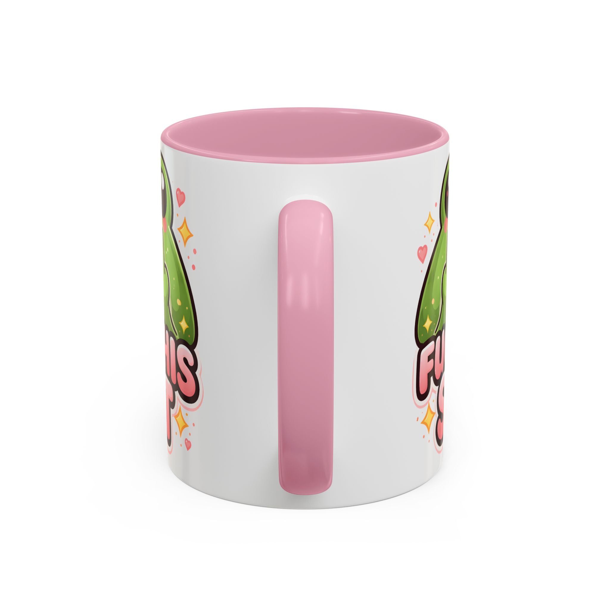 Funny Frog Mug – "Fuck This Shit" Cute Kawaii Coffee Cup (11oz/15oz)
