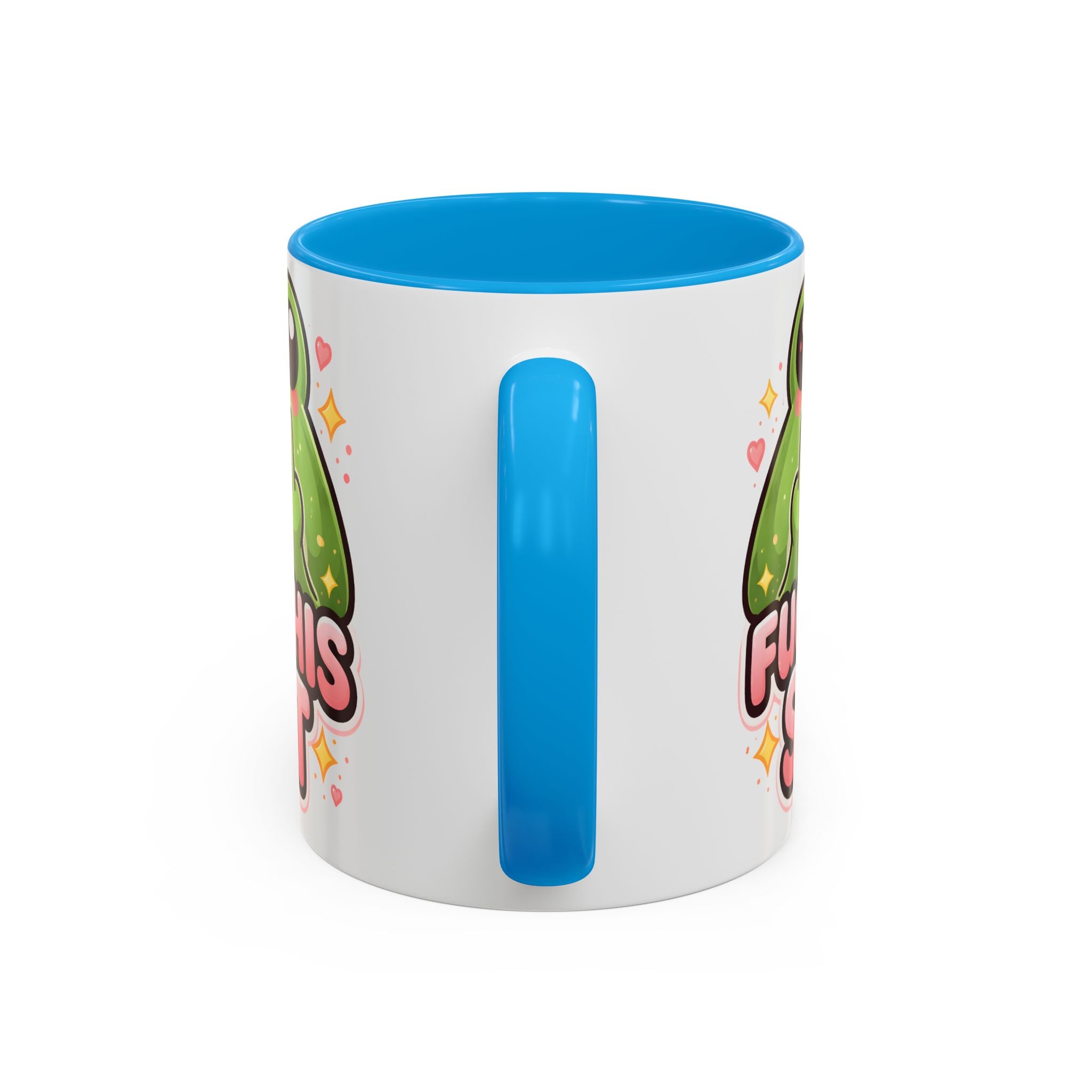 Funny Frog Mug – "Fuck This Shit" Cute Kawaii Coffee Cup (11oz/15oz)