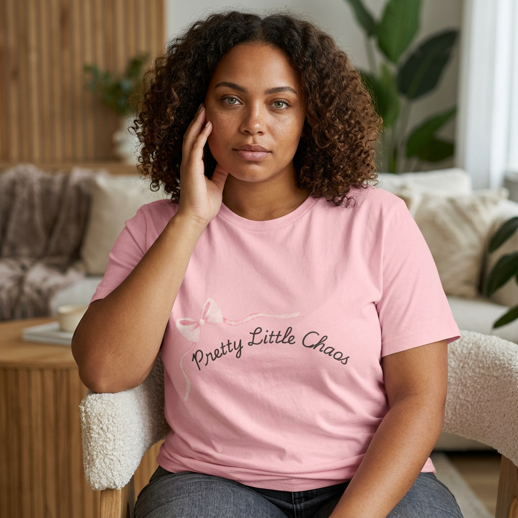Pretty Little Chaos Jersey Short Sleeve Tee