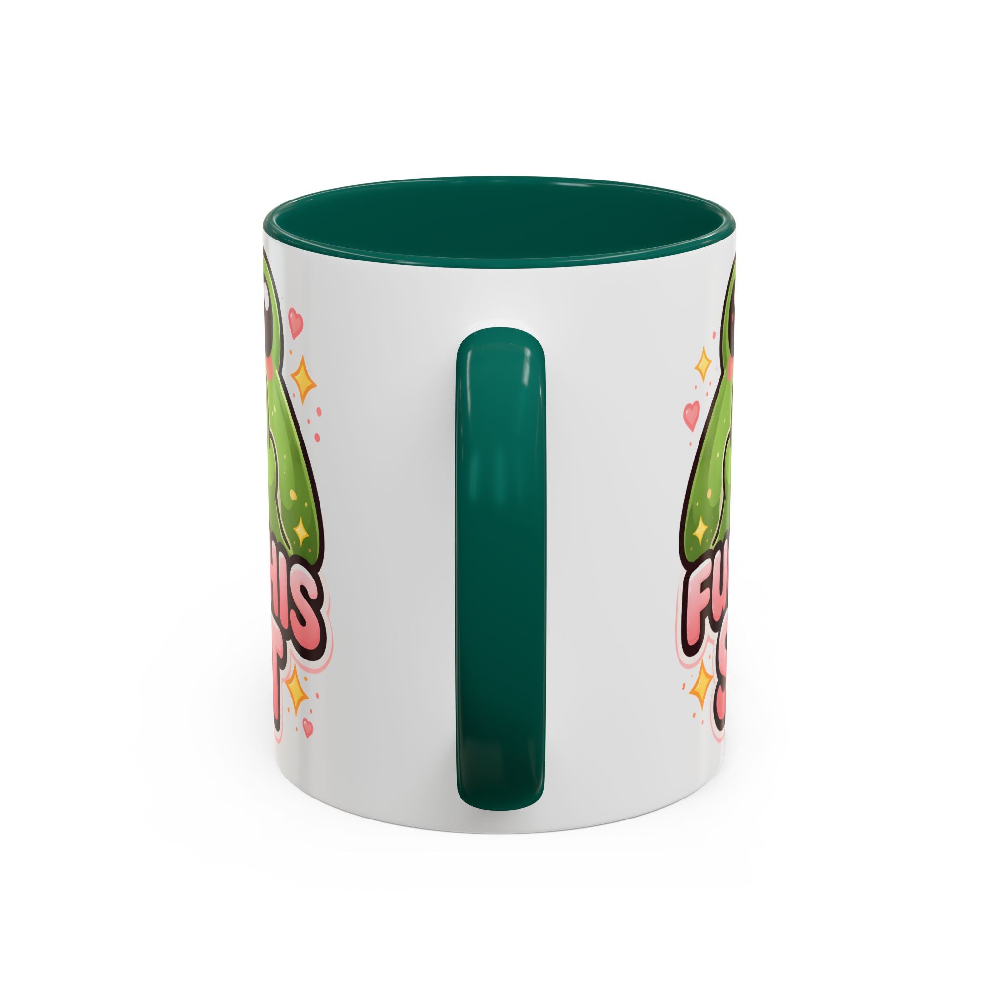 Funny Frog Mug – "Fuck This Shit" Cute Kawaii Coffee Cup (11oz/15oz)
