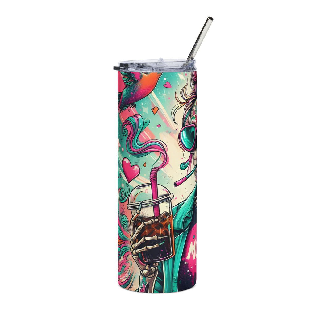 Mombie 20oz Stainless Steel Tumbler — Funny Mom Travel Cup