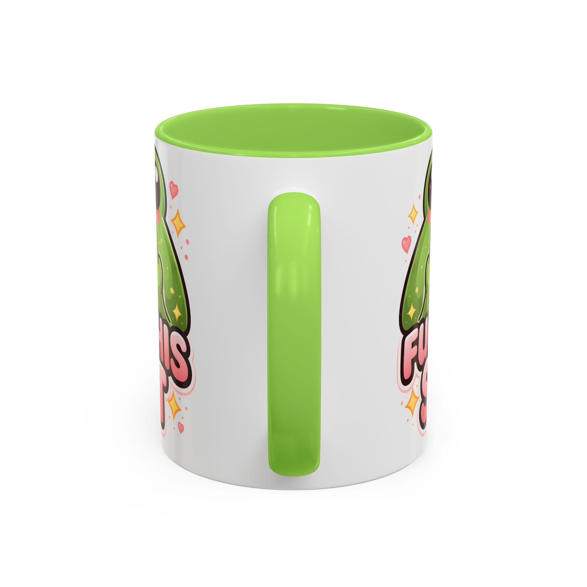 Funny Frog Mug – "Fuck This Shit" Cute Kawaii Coffee Cup (11oz/15oz)