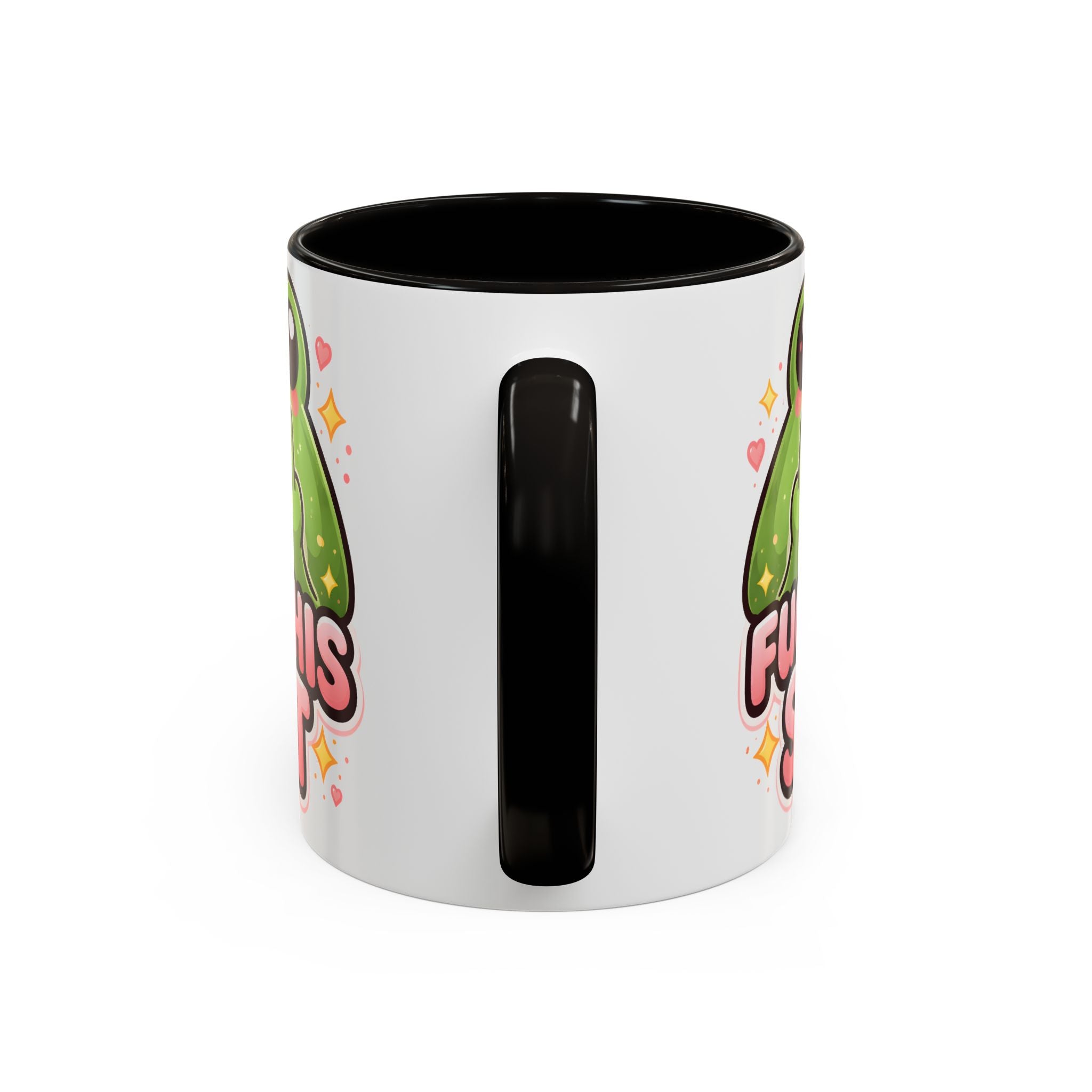 Funny Frog Mug – "Fuck This Shit" Cute Kawaii Coffee Cup (11oz/15oz)