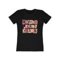 Coffee Then Chaos Women’s Tee — Cute Leopard Lettering Graphic Shirt
